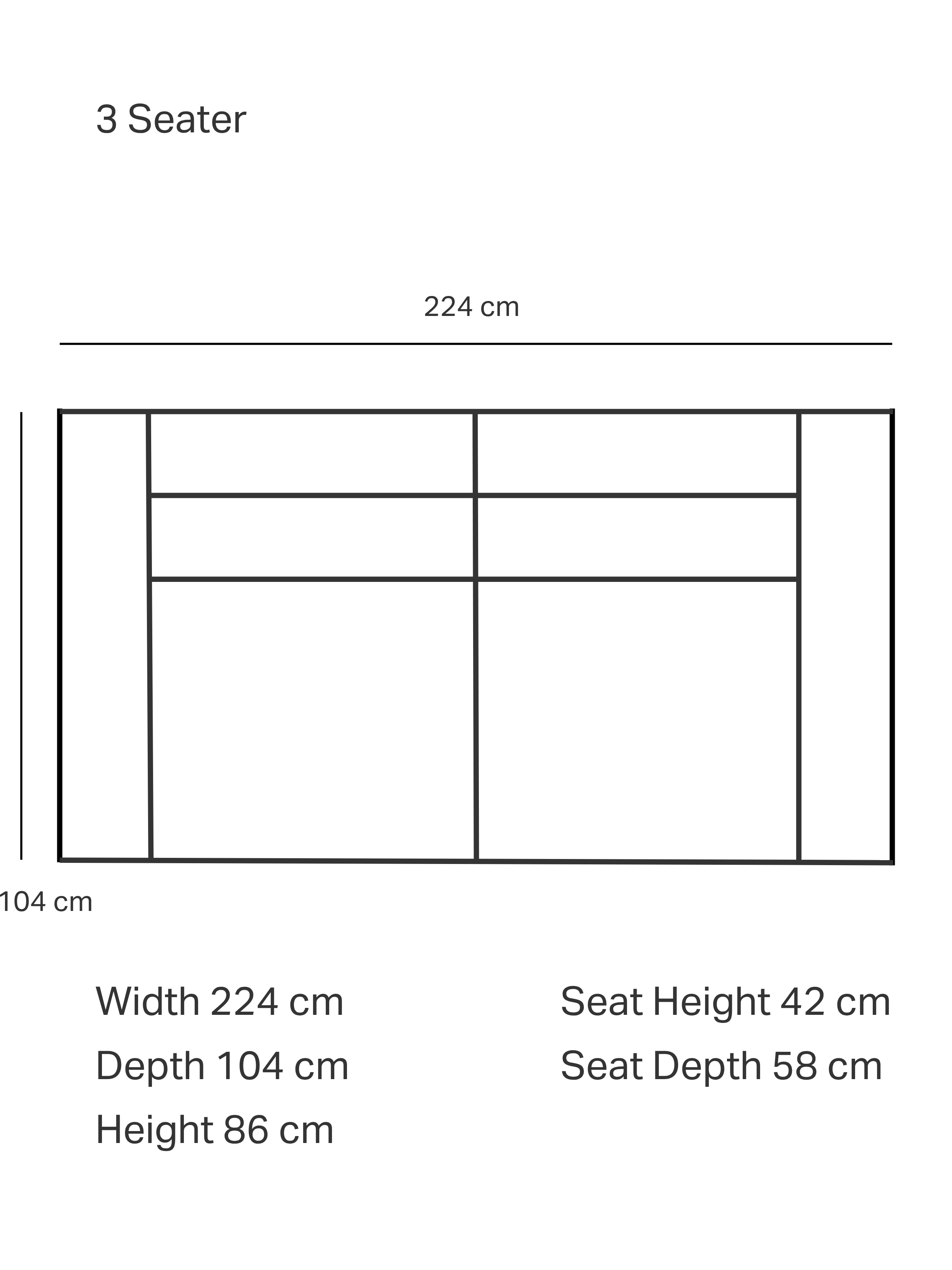 Oslo Fabric Sofa