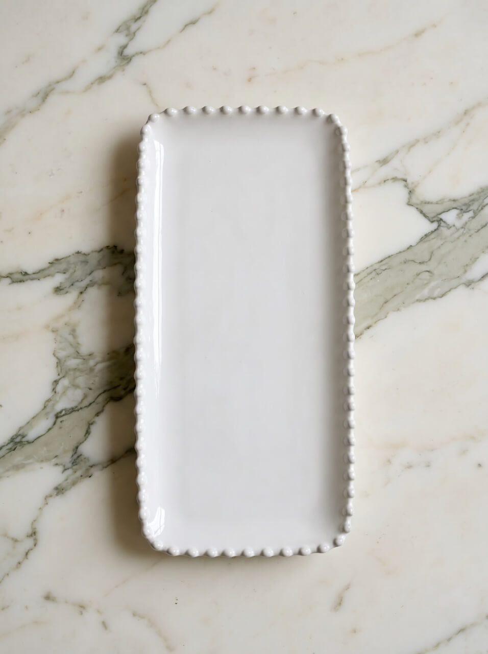 Pearl Stoneware Tray