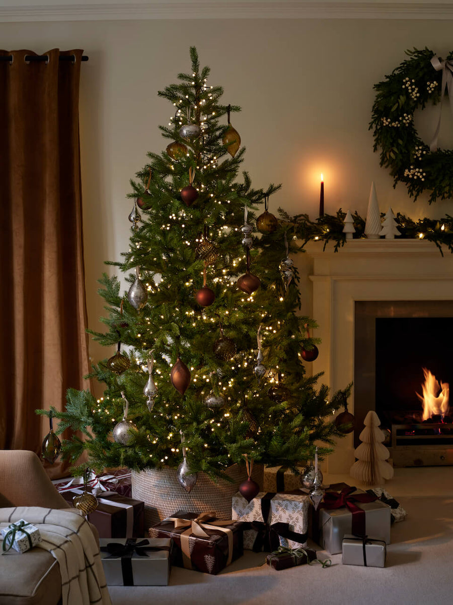 Chocolate Brown Christmas Decorations