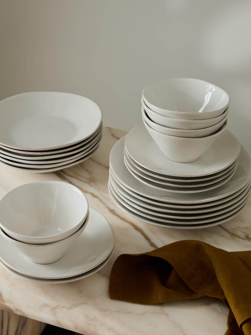 Comporta 24 Piece Stoneware Dinner Set