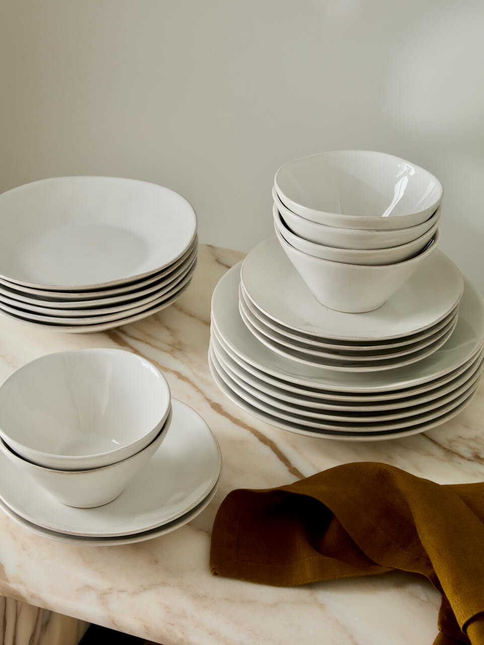 Comporta 24 Piece Stoneware Dinner Set