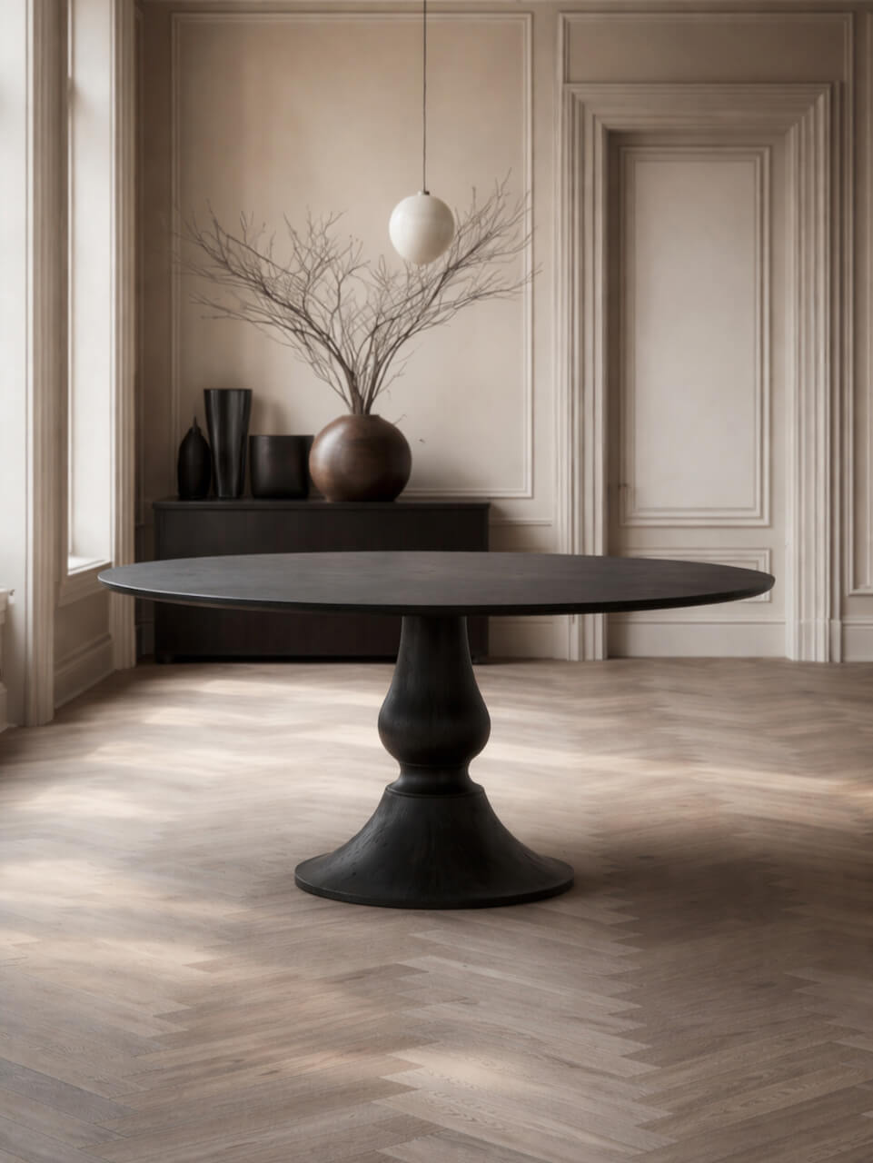 Kensington Elm Dining Table — Made to Order