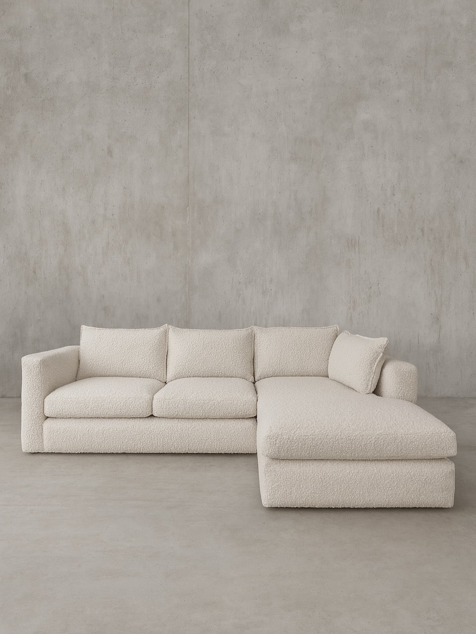 Hudson 4 Seater Chaise Sofa