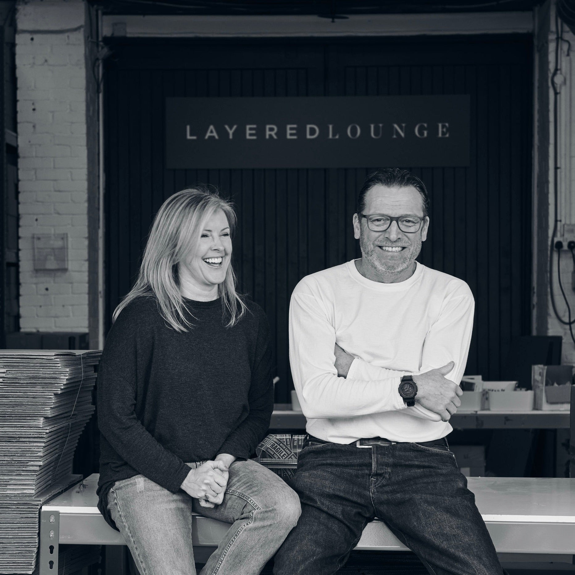 Layered Lounge founders Suzy and Paul
