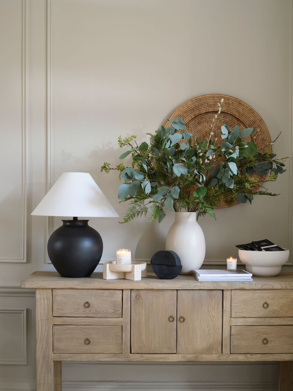 Ratho Rattan Wall Hanging - Natural