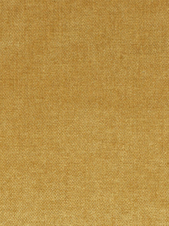 A close-up of a textured fabric or material swatch in a warm mustard yellow color.