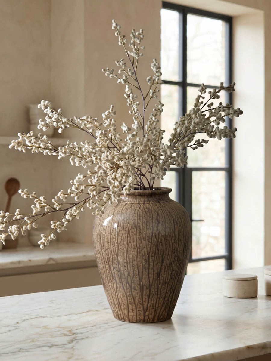 Faux Natural Willow Spray