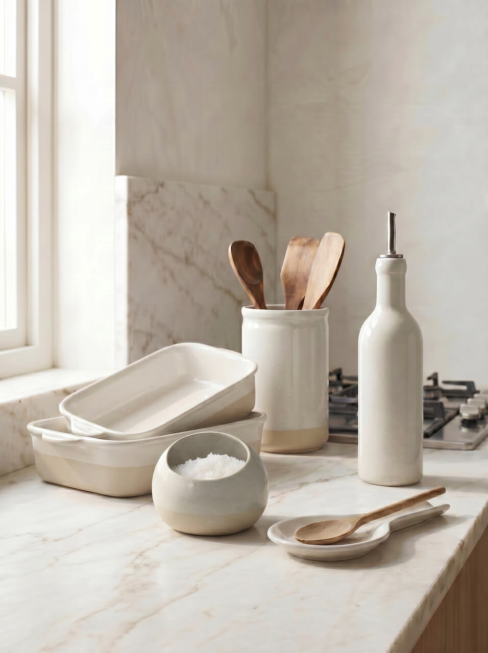 Fattoria Stoneware Cooking Set